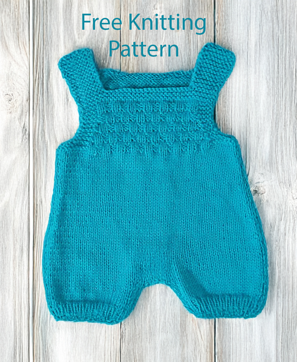 Free Nordic Romper Baby Knitting Pattern