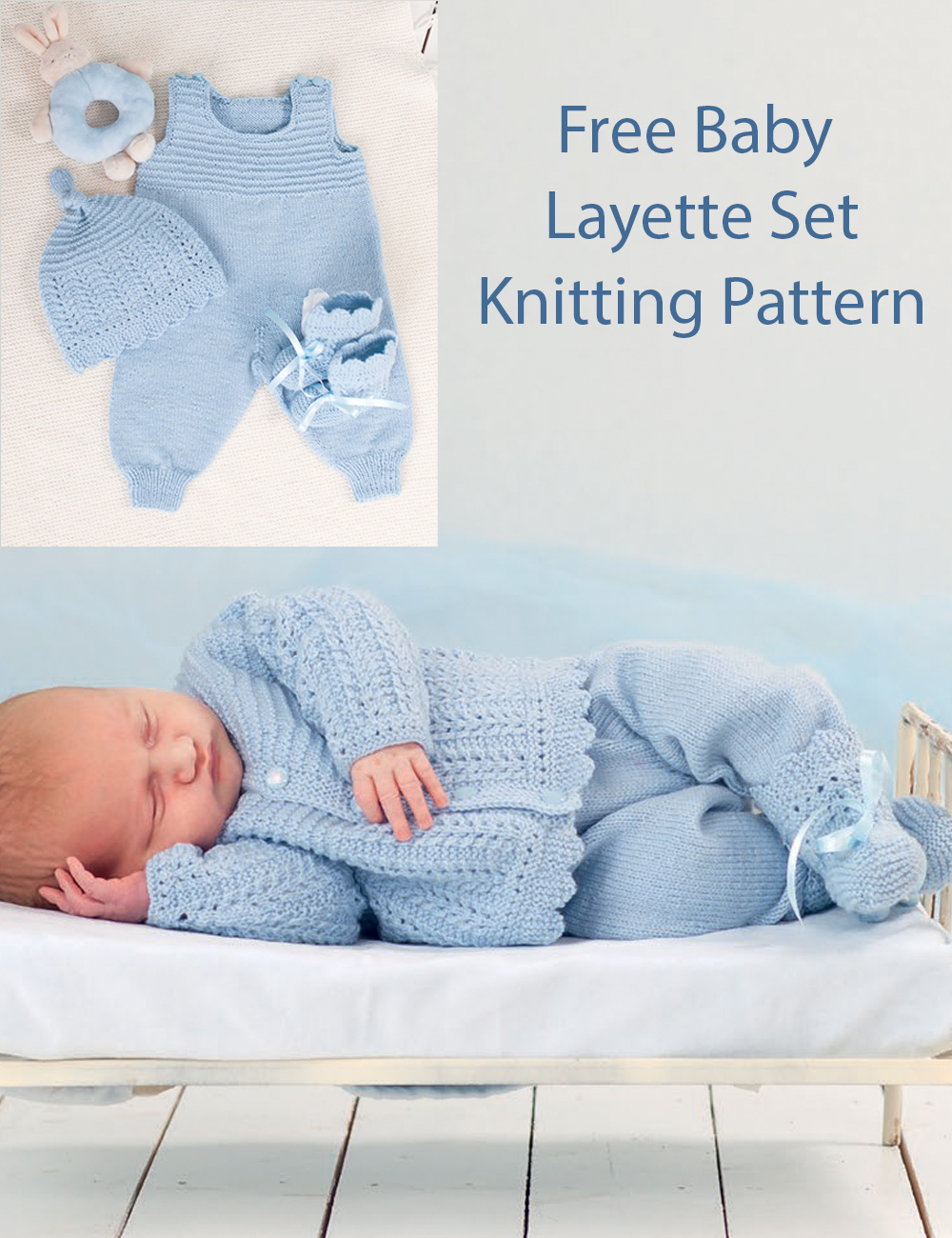 Free Knitting Pattern Baby Dale Baby Set Layette