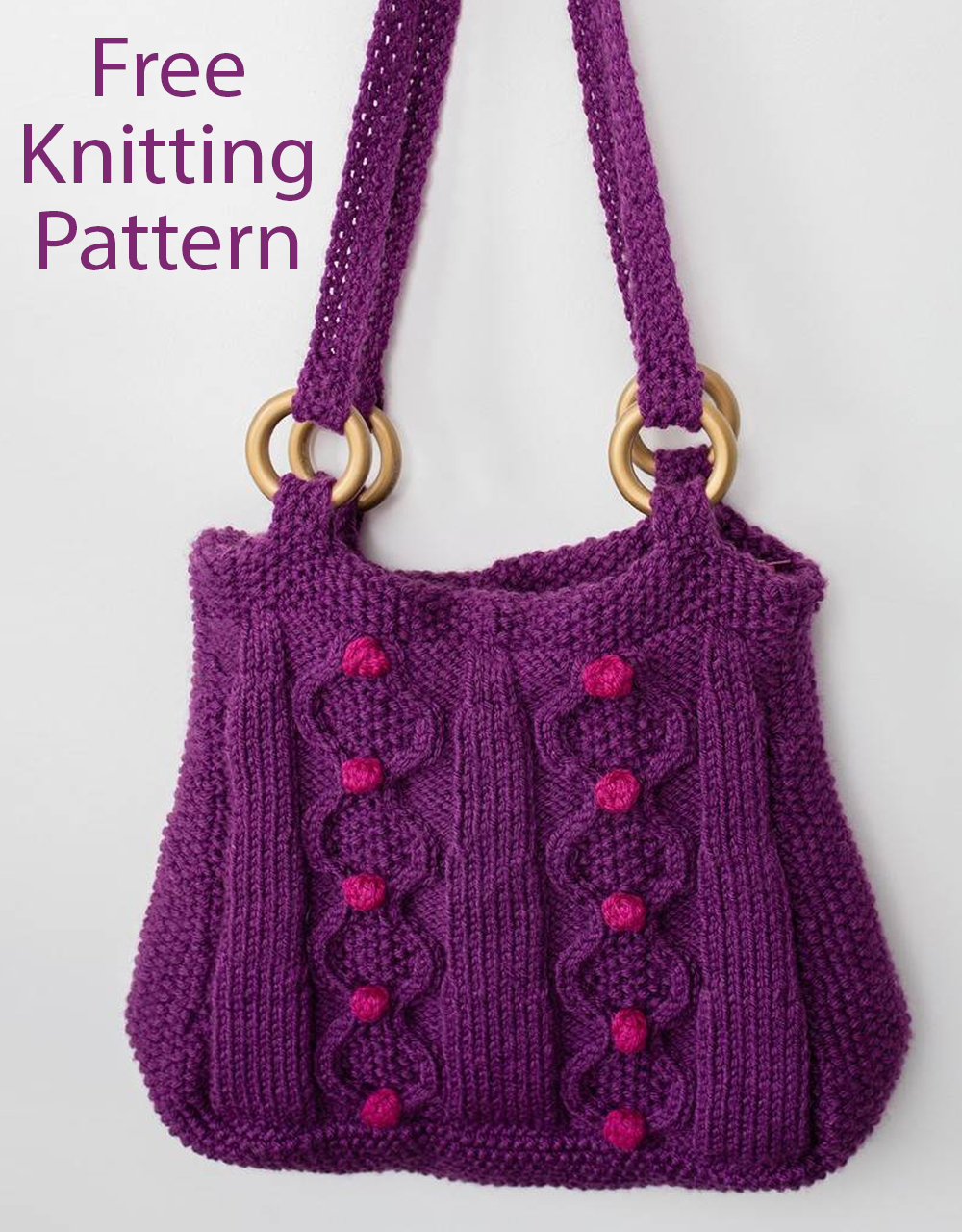 Tote-ally Devoted Bag Knitting Pattern