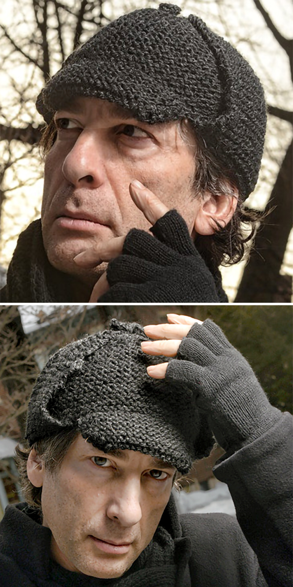 Knitting Patterns for Sherlock Holmes Hat