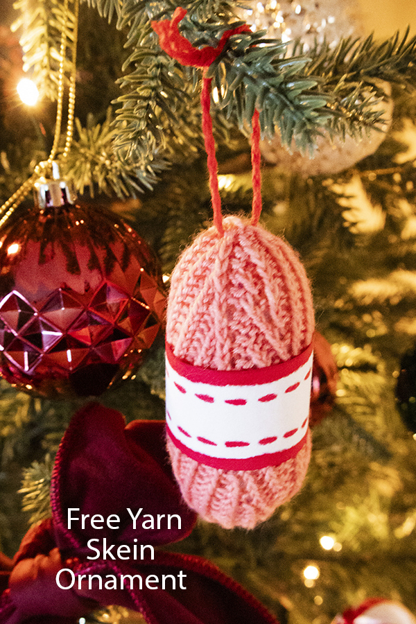 Free Christmas Ball-ble Ornaments Knitting Pattern