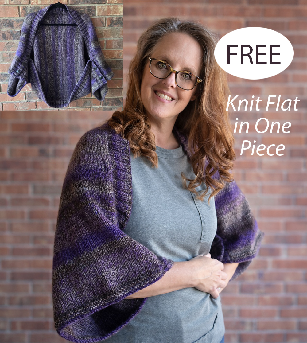 Free Barcelona Convertible Shrug Knitting Pattern
