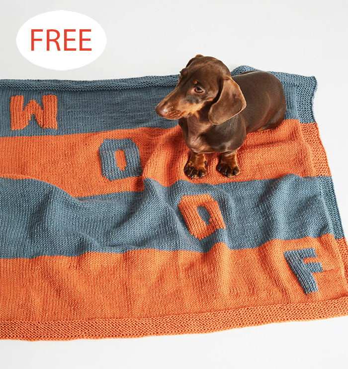 Free Bark Blanket Knitting Pattern
