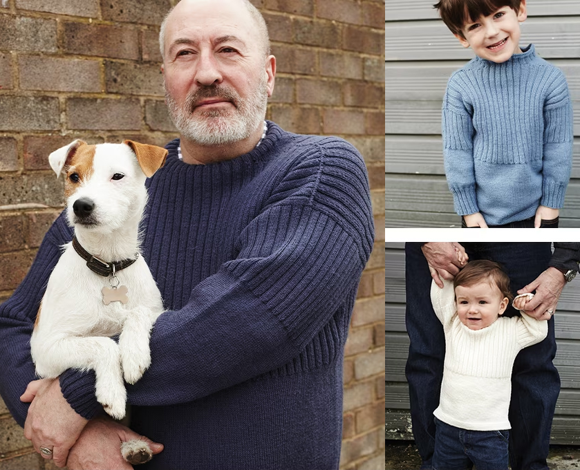 Sweater Knitting Patterns Barry's Gansey