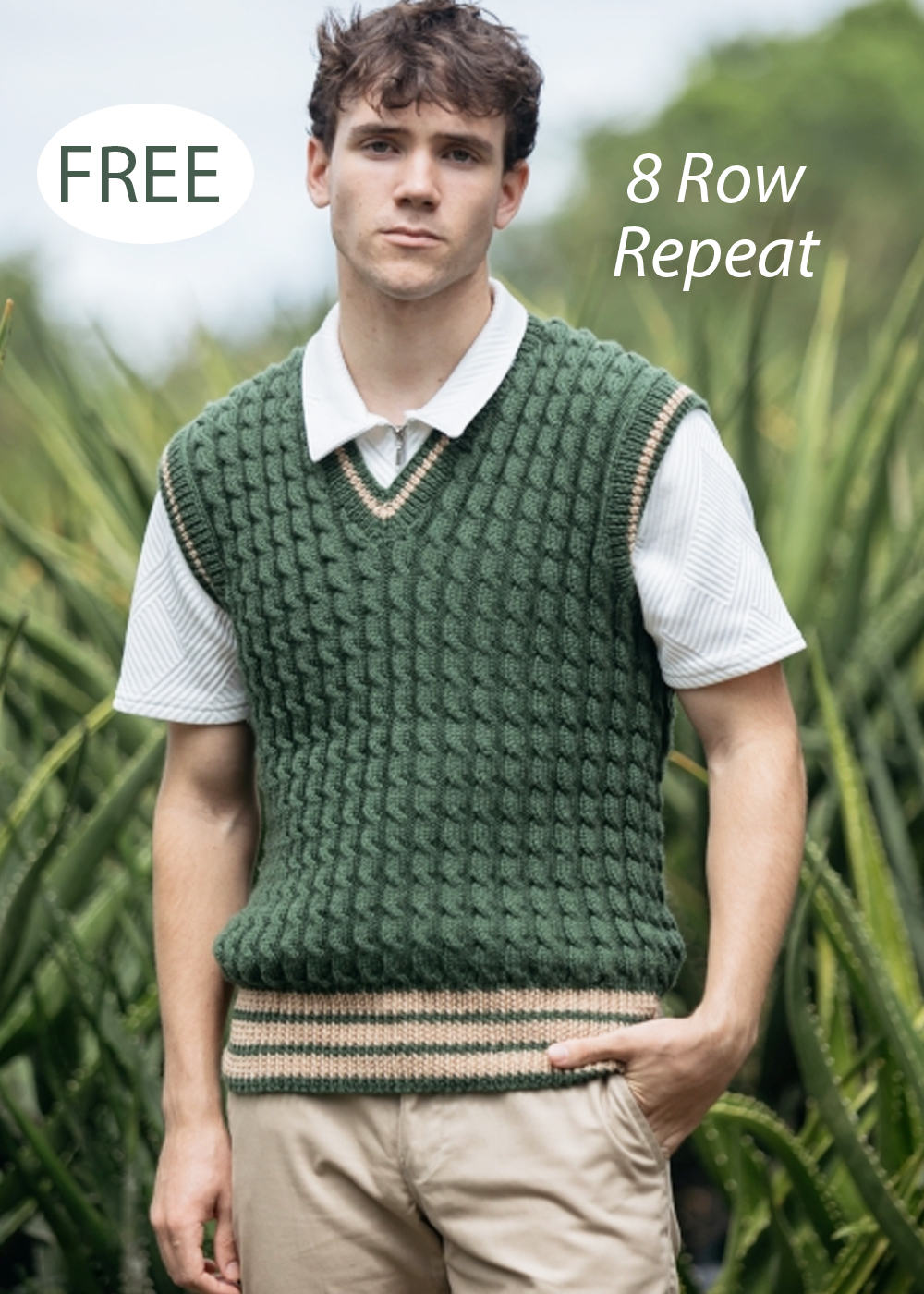 Free Vest Knitting Pattern Baskerville Men's Vest