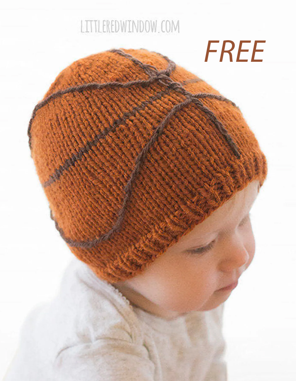 Free Knitting Pattern Basketball Hat