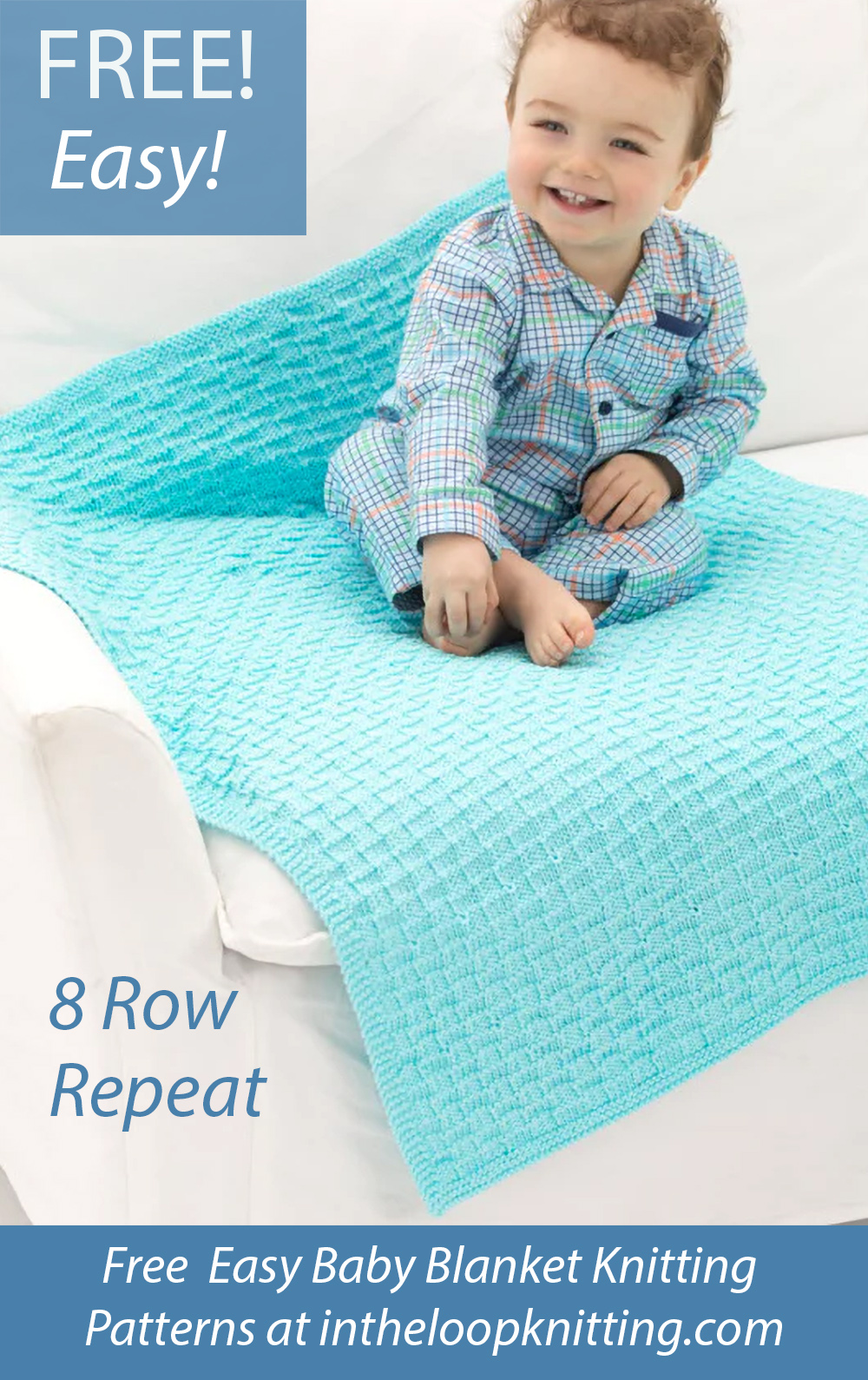 Free Knitting Pattern Easy Basketweave Baby Blanket