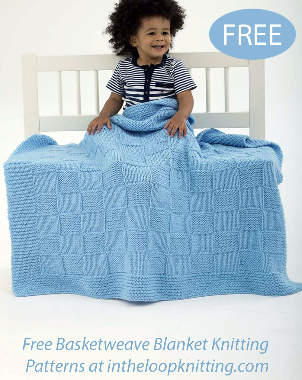 Free Basketweave Baby Blanket Knitting Pattern