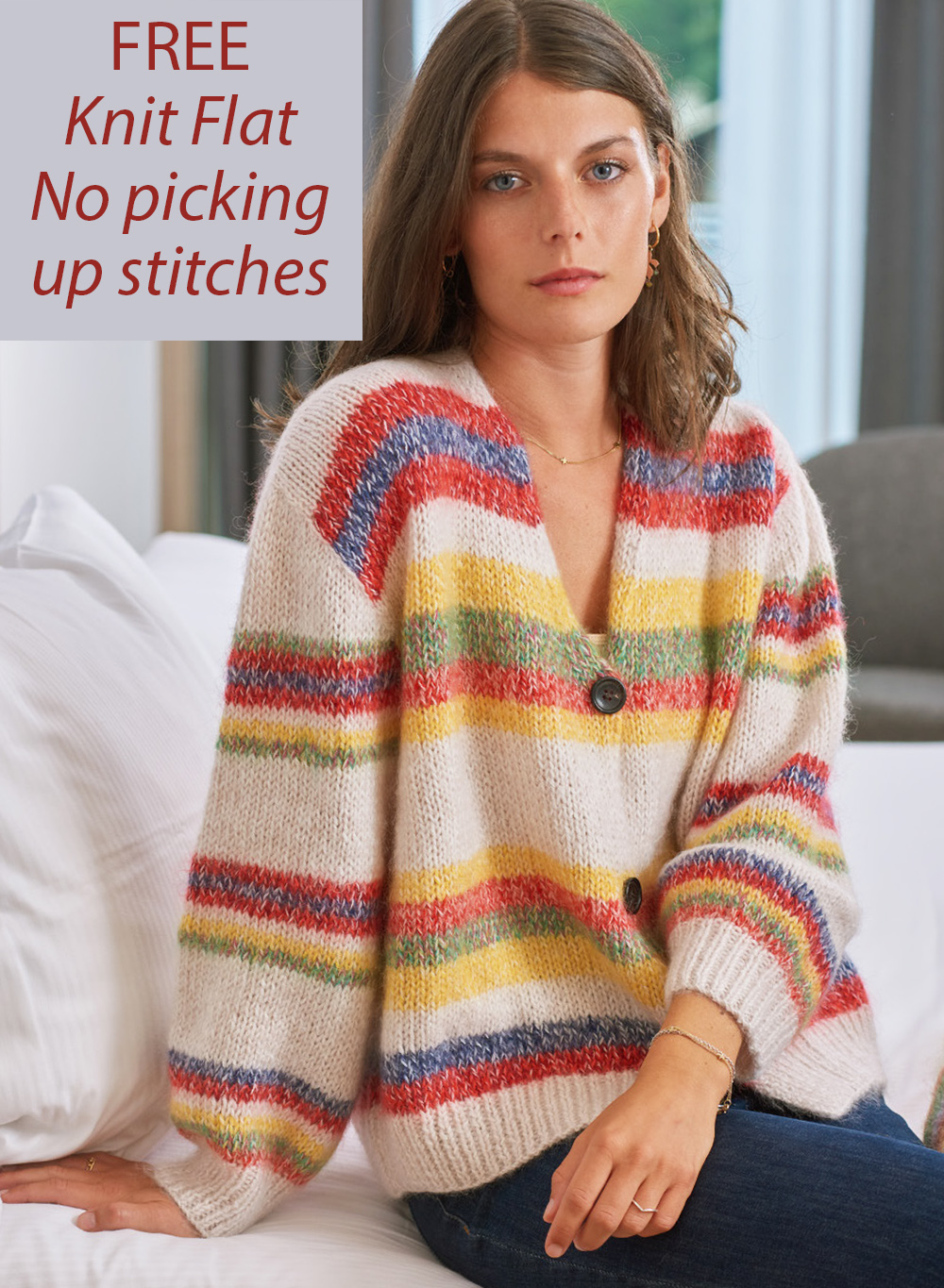Free Easy Batlo Cardigan Knitting Pattern