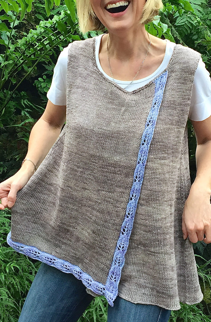 Free Knitting Pattern for Bay Laurel Tunic