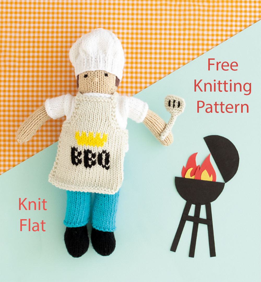 Free BBQ Chef Knitting Pattern 