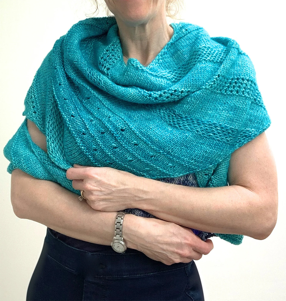 Beach Breeze Shawl Knitting Pattern