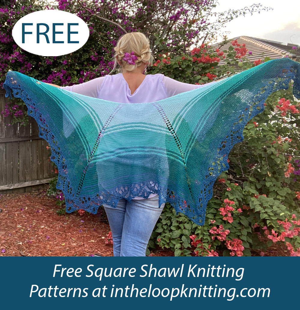 Free Becca Shawl Knitting Pattern