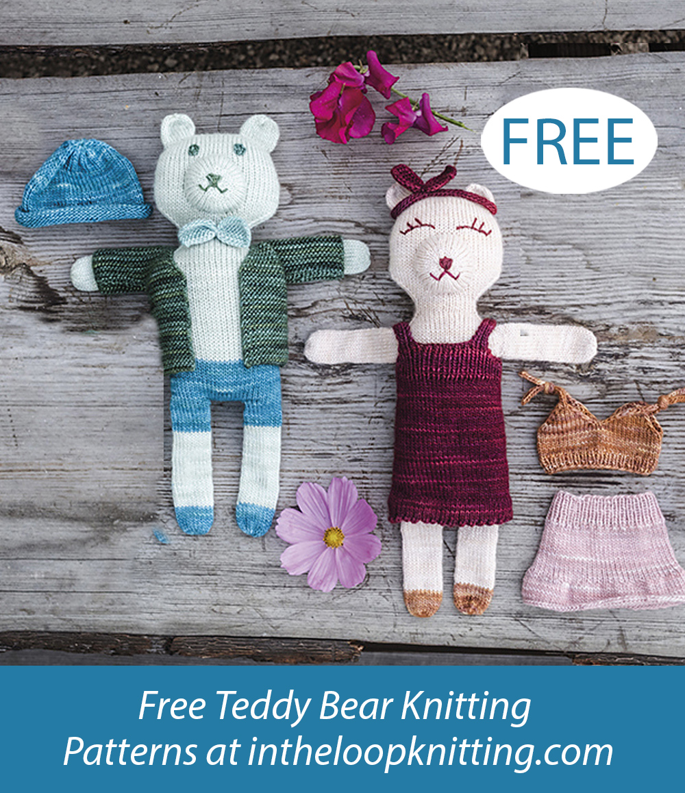 Bella and Billy Bear Knitting Pattern