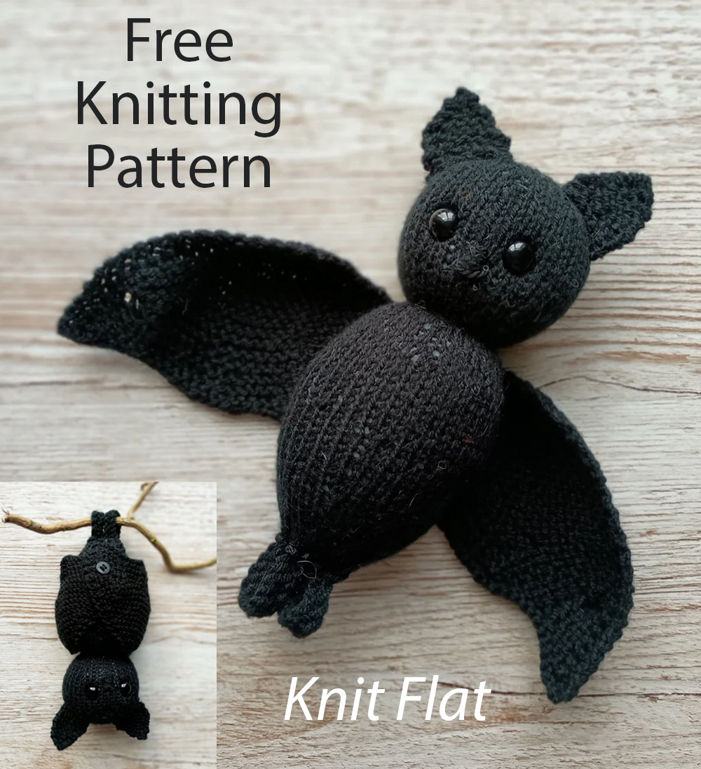Free Bernard Bat Knitting Pattern