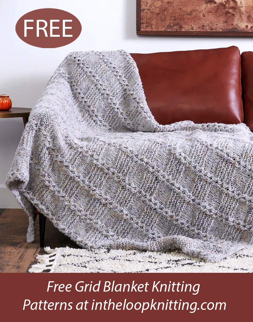Free Blanket Knitting Pattern Garter Blocks Blanket