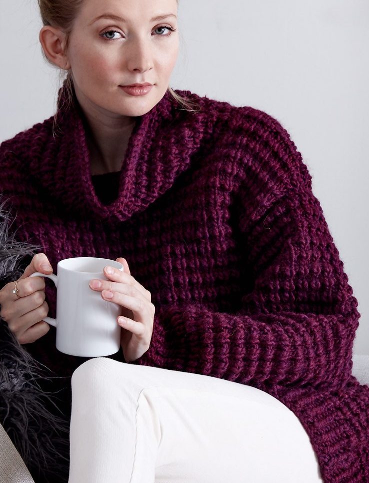 Easy Sweater Knitting Patterns In The Loop Knitting