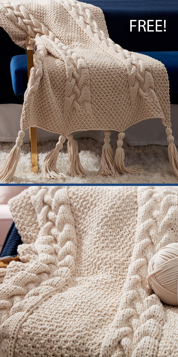 Free Knitting Pattern for Tuck Stitch Blanket