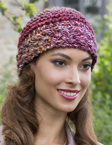 Free Knitting Pattern for Berries Blast Beanie