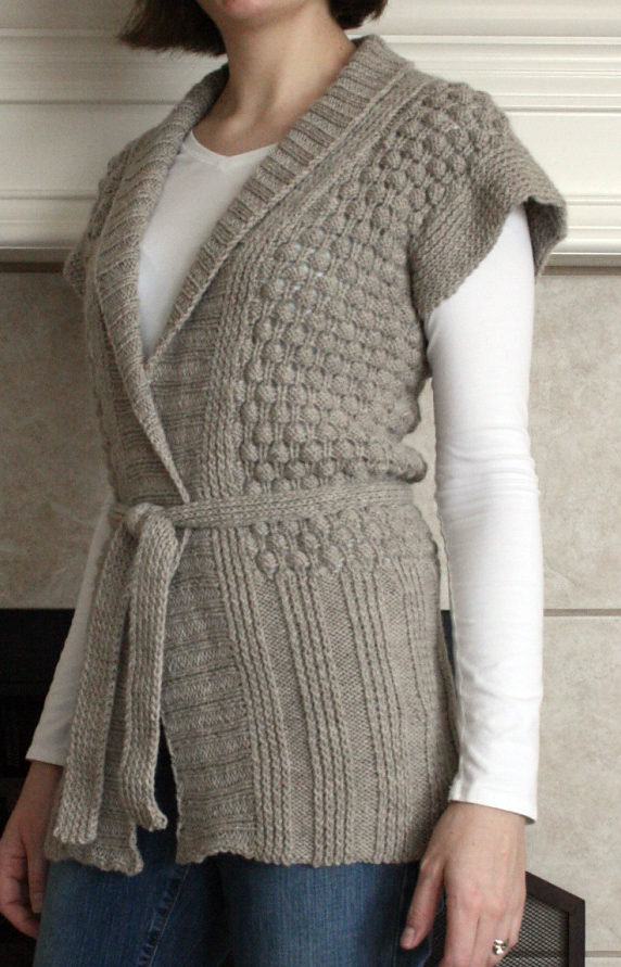 Knitting Pattern for Berry and Bramble Cardigan