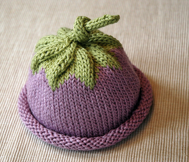 knit baby hat