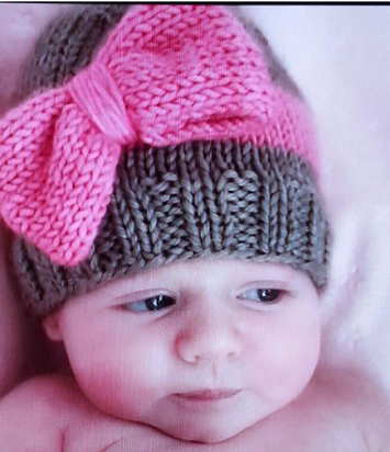 Baby beanie knitting pattern free