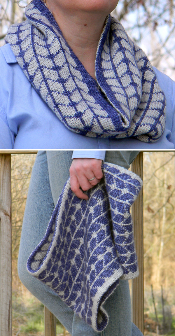 Knitting Pattern for Big Stitch Cowl