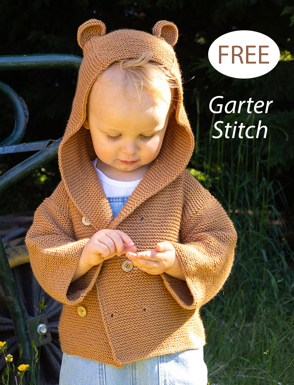 Free Knitting Pattern Billy Bear Jacket