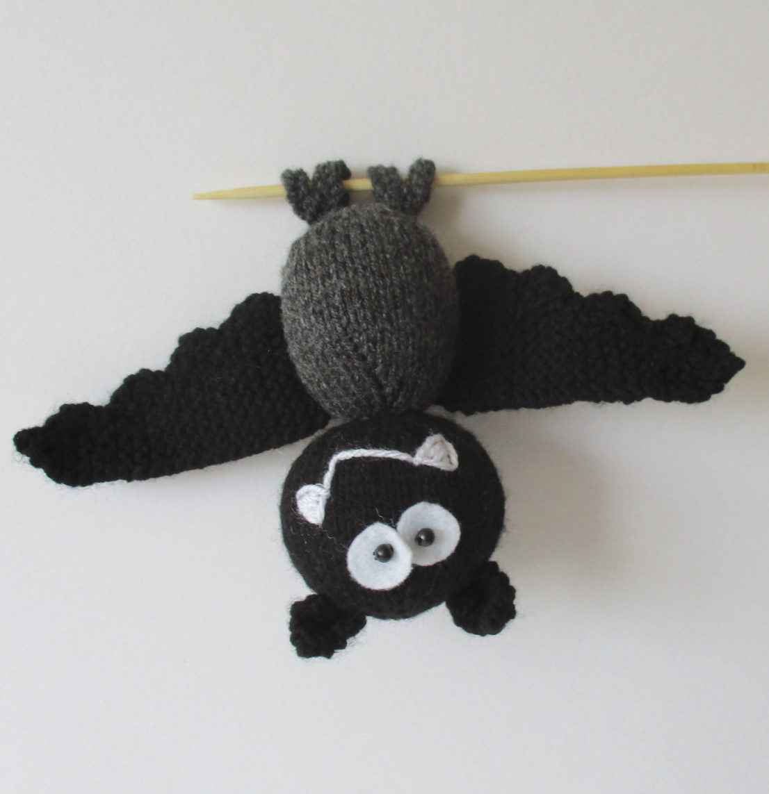 Knitting Pattern for Billy the Bat