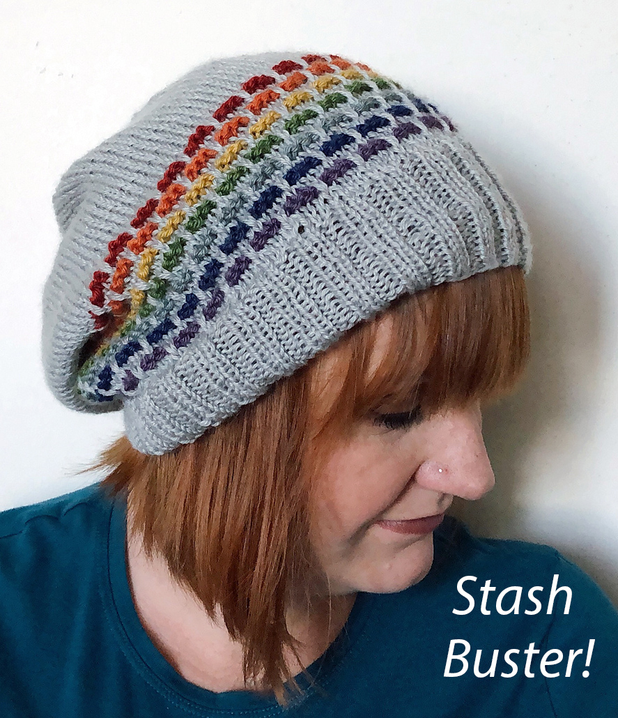 Stash Buster Knitting Patterns Bingpot Beanie Hat
