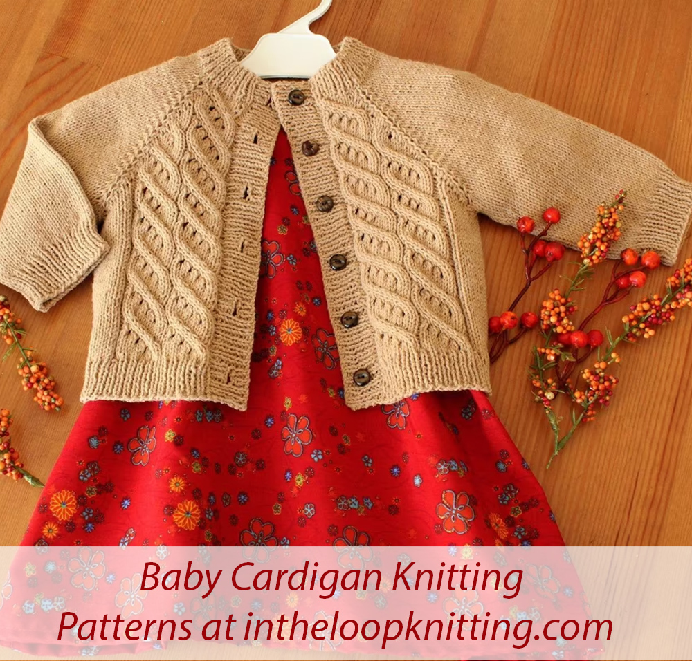 Biscotti Baby Cardigan Knitting Pattern