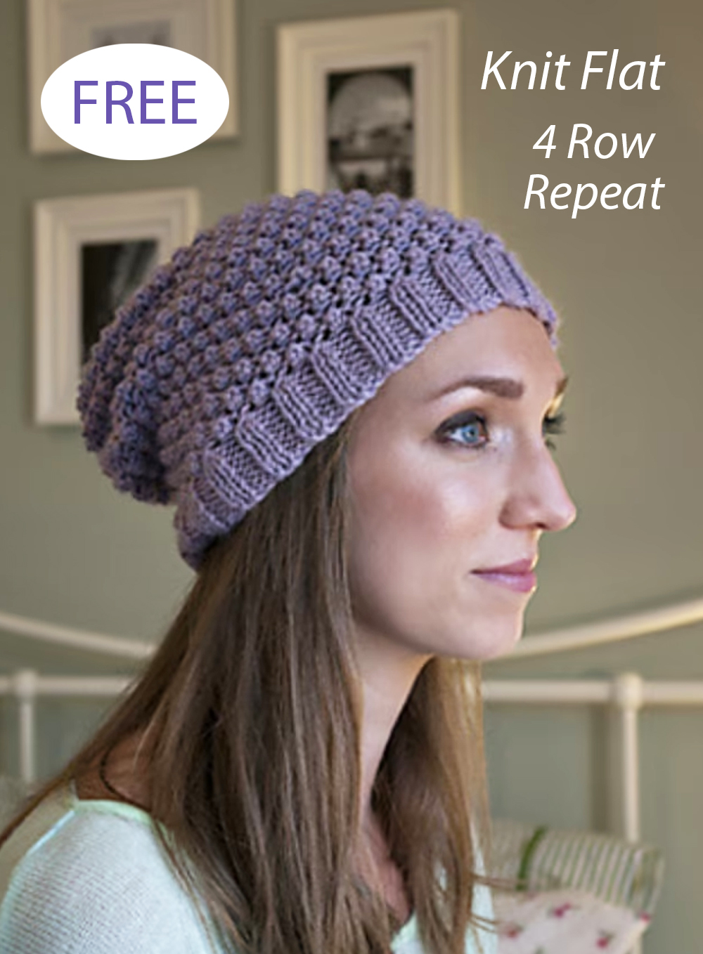 Free Blackberry Beanie Knitting Pattern