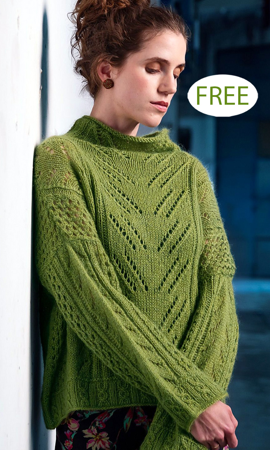 Free Sweater Knitting Pattern Bladranke Sweater