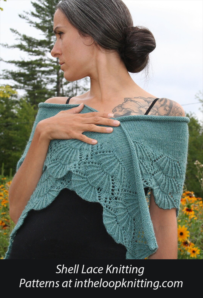 Bliss Shawl Knitting Pattern