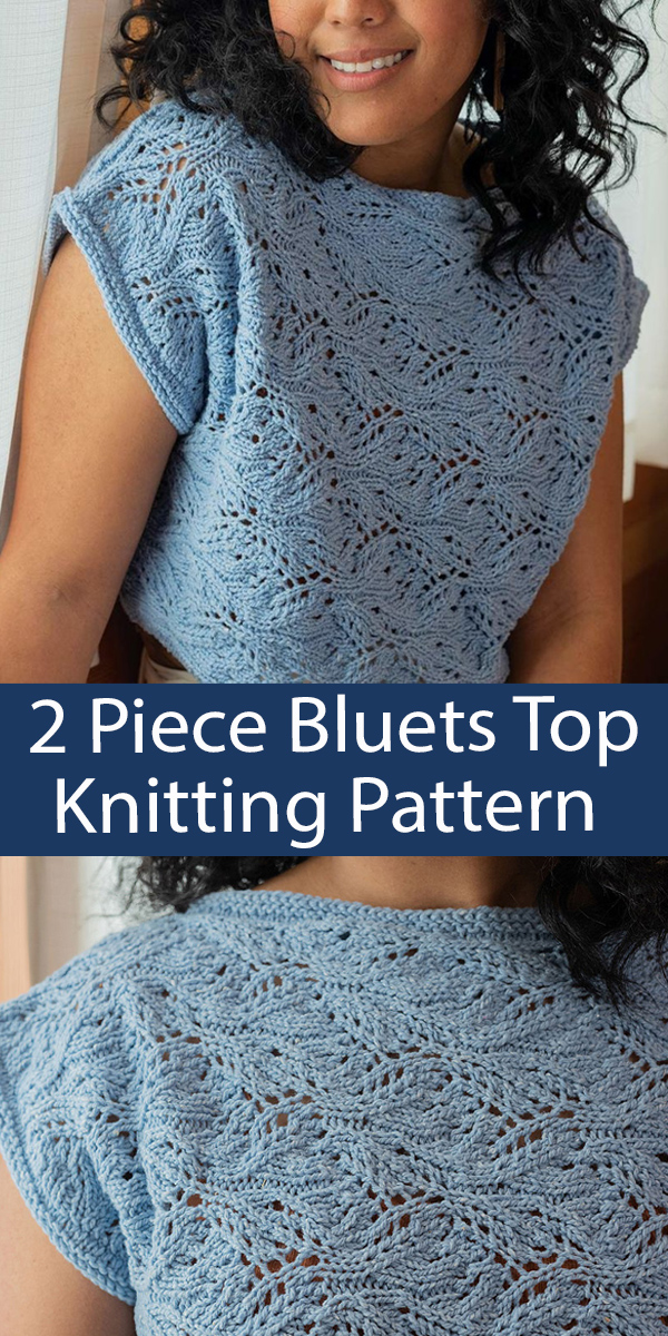 Lace Top Knitting Pattern Bluets Top