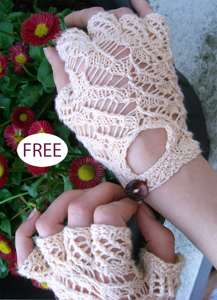 Free Knitting Pattern Bo Peep Gloves