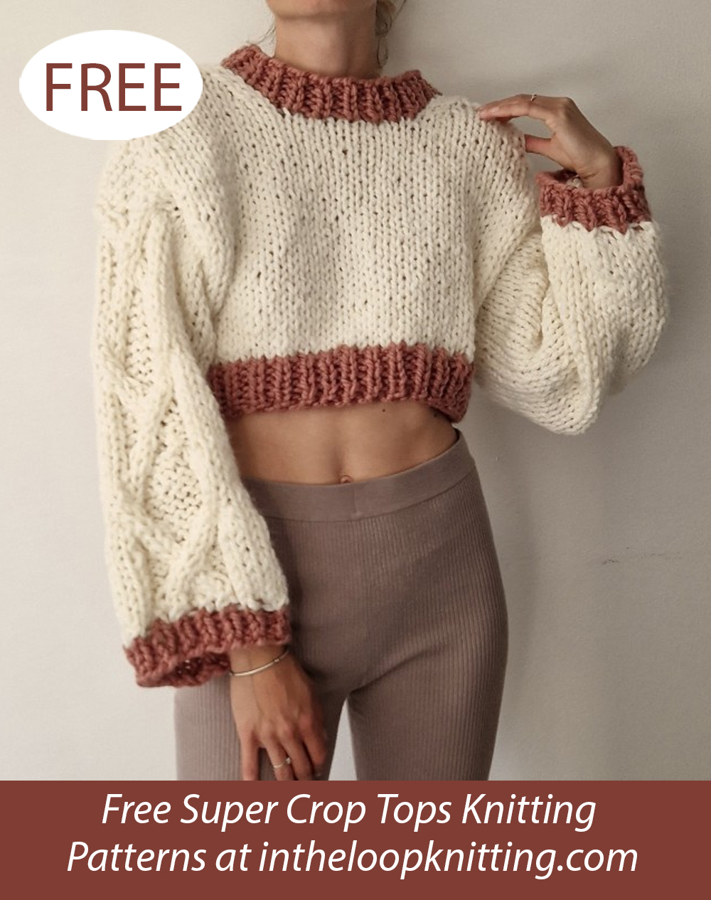 Free Bobbio Sweater Knitting Pattern