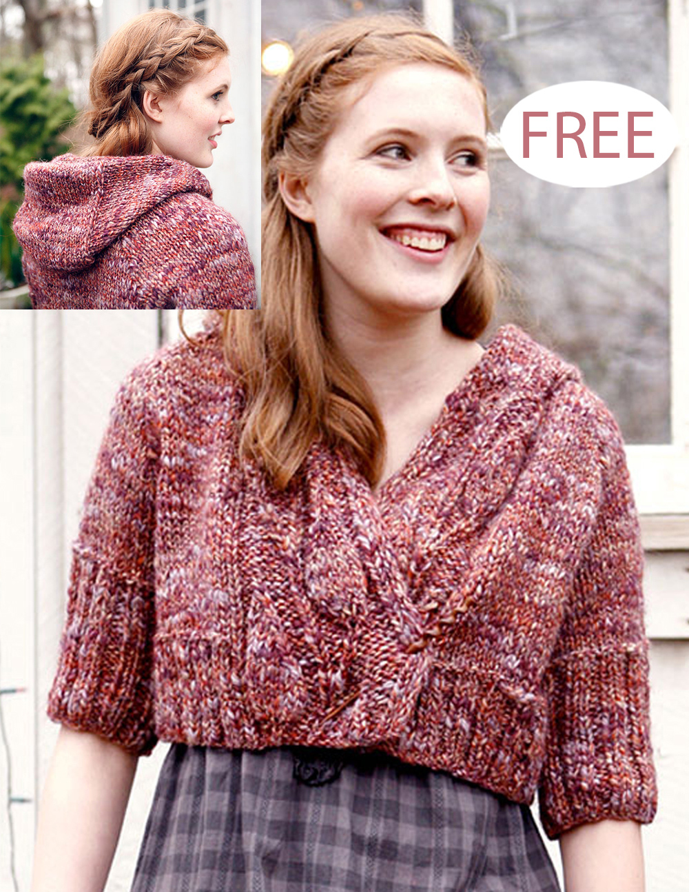 Free Bodmin Bolero Knitting Pattern