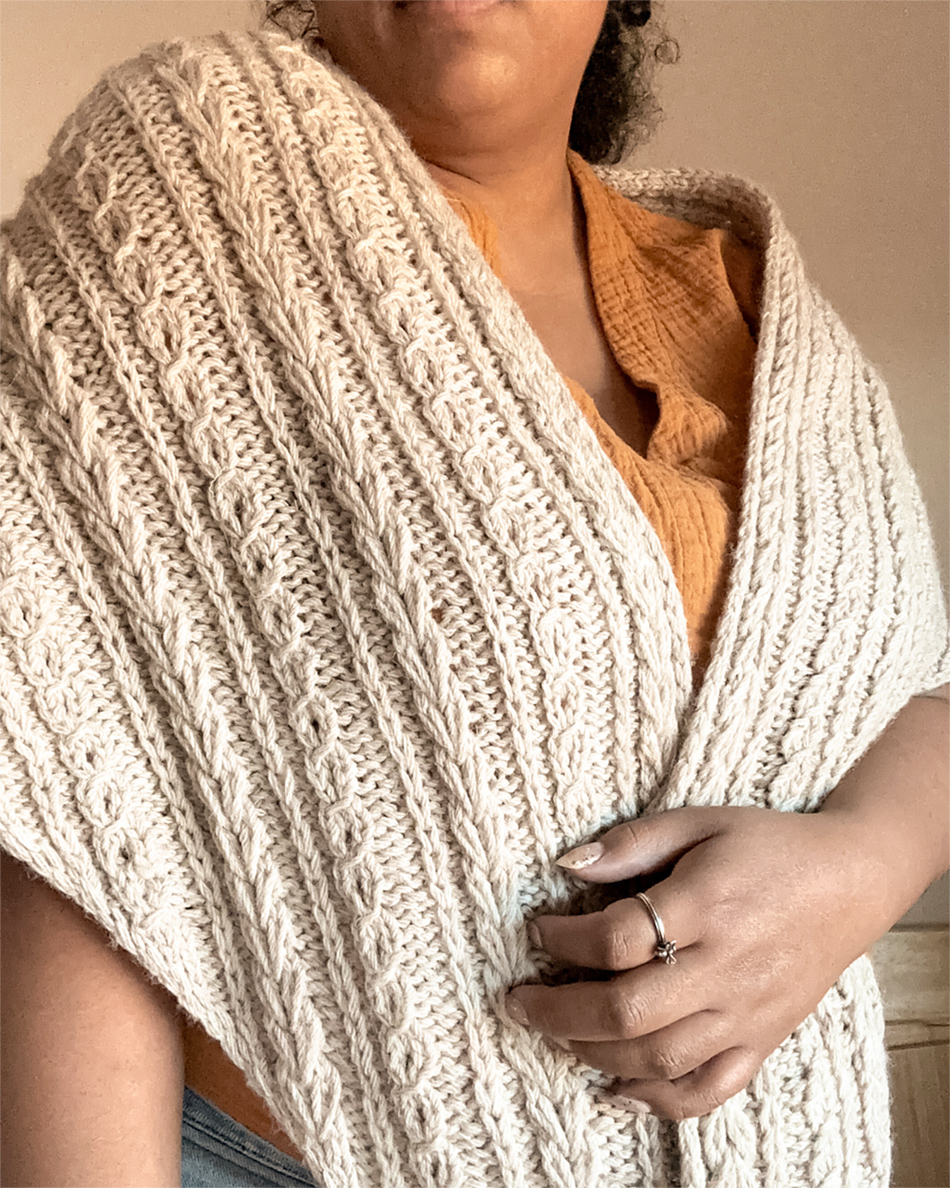 Free Knitting Pattern Book Club Shawl