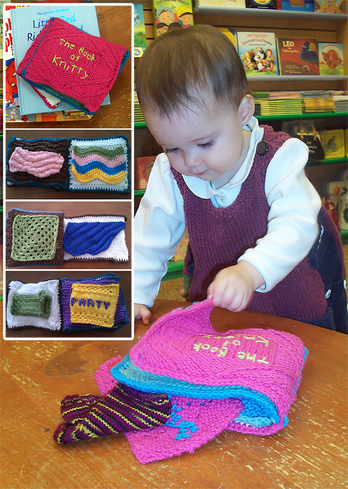 Free Knitting Pattern for Knitting Sampler Book