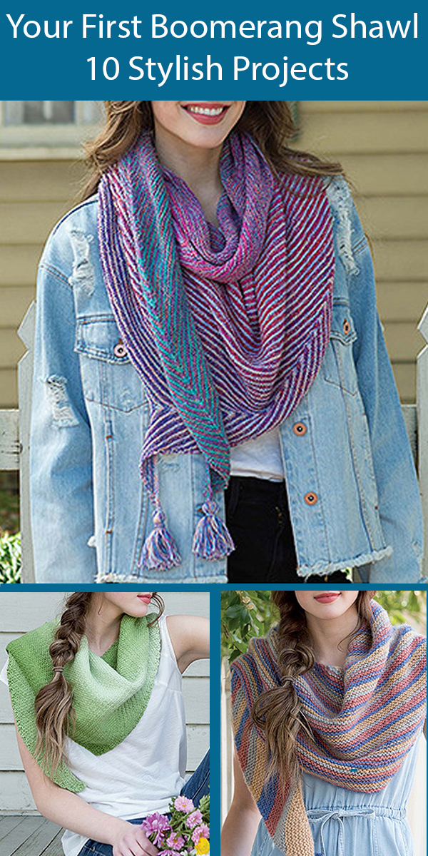 Make Your First Boomerang Shawl 10 Stylish Projects for True Beginners  Progressive Learning Techniques
