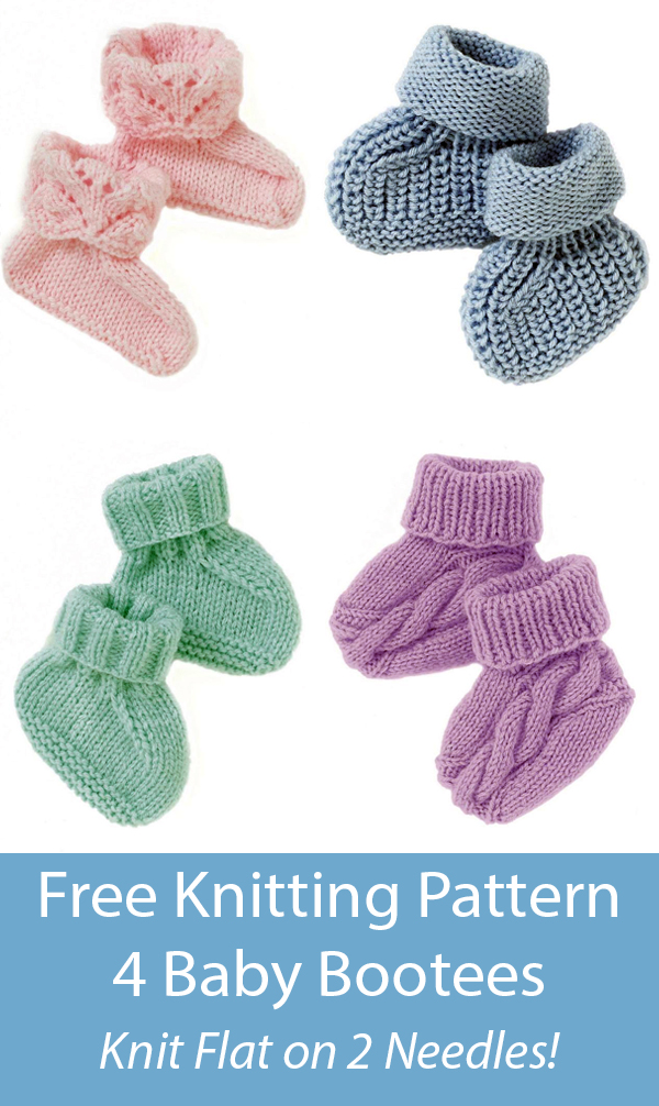 PRINTED  INSTRUCTIONS BABY HIGH BACK SHOES BOOTIES BOOTEES KNITTING PATTERN 