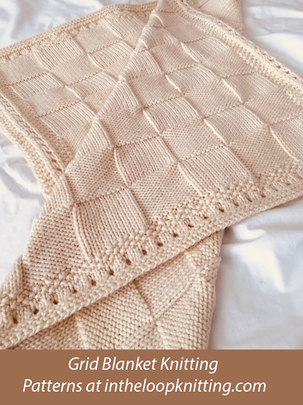 Bordered Basket Weave Knitting Pattern