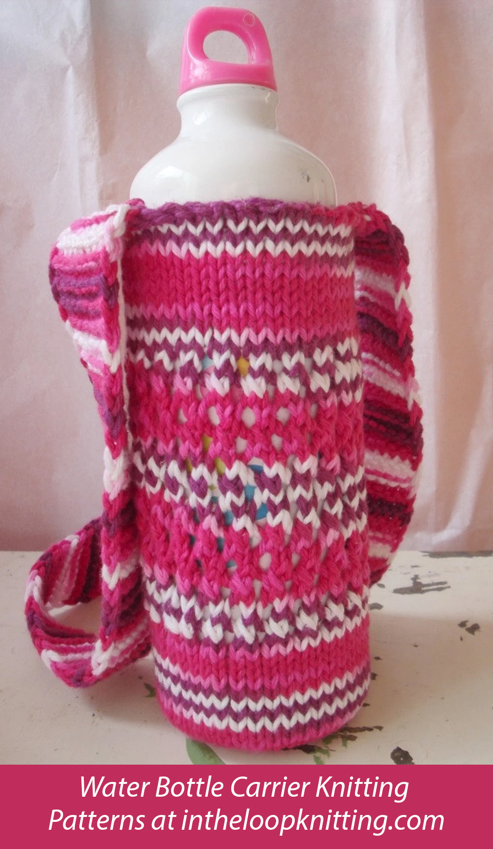 Water Bottle Holder Knitting Pattern