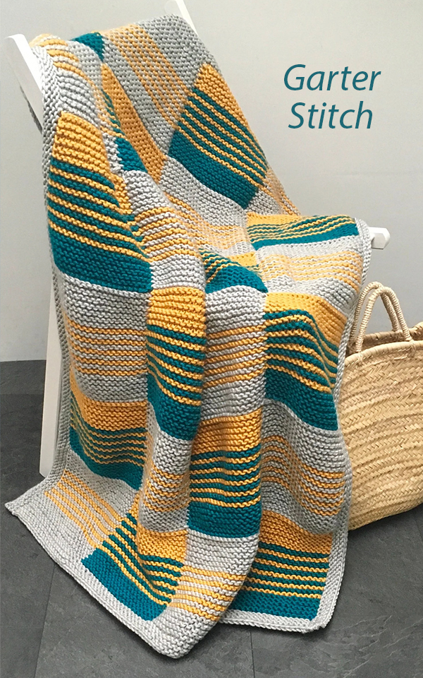 Boundary Blanket Knitting Pattern