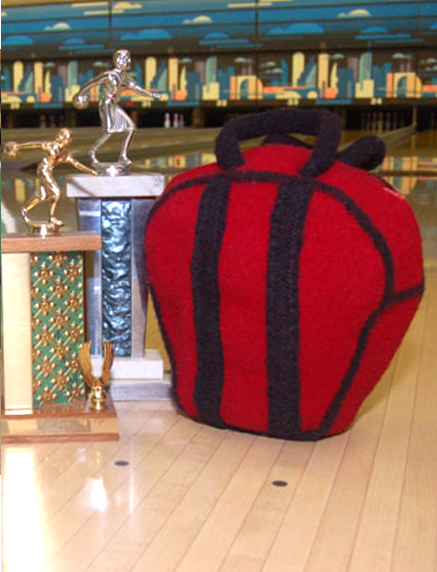 Free Knitting Pattern for Bowling Ball Bag