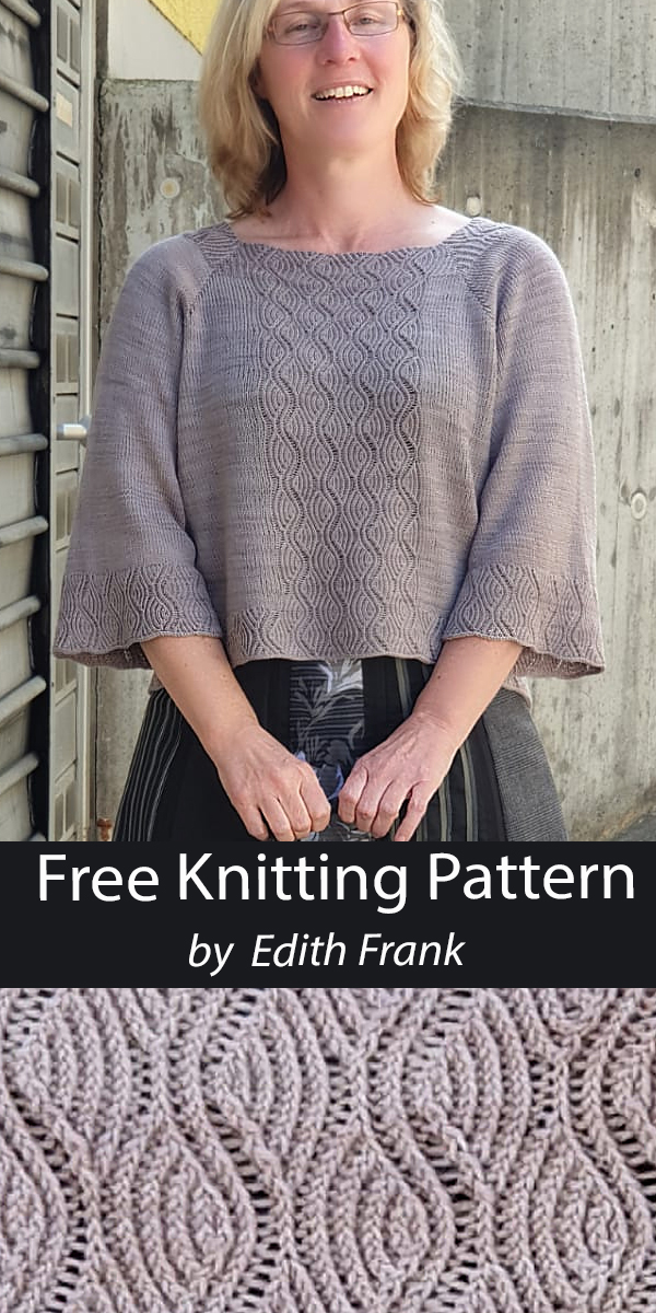 Free Sweater Knitting Pattern Boxy Wim W