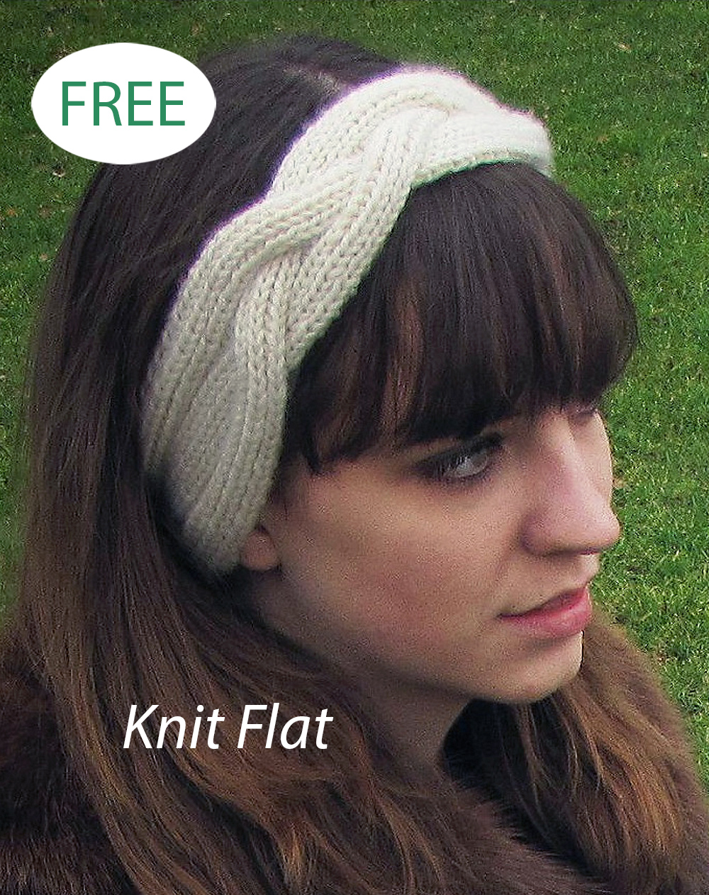 Free Knitting Pattern Braided Headband