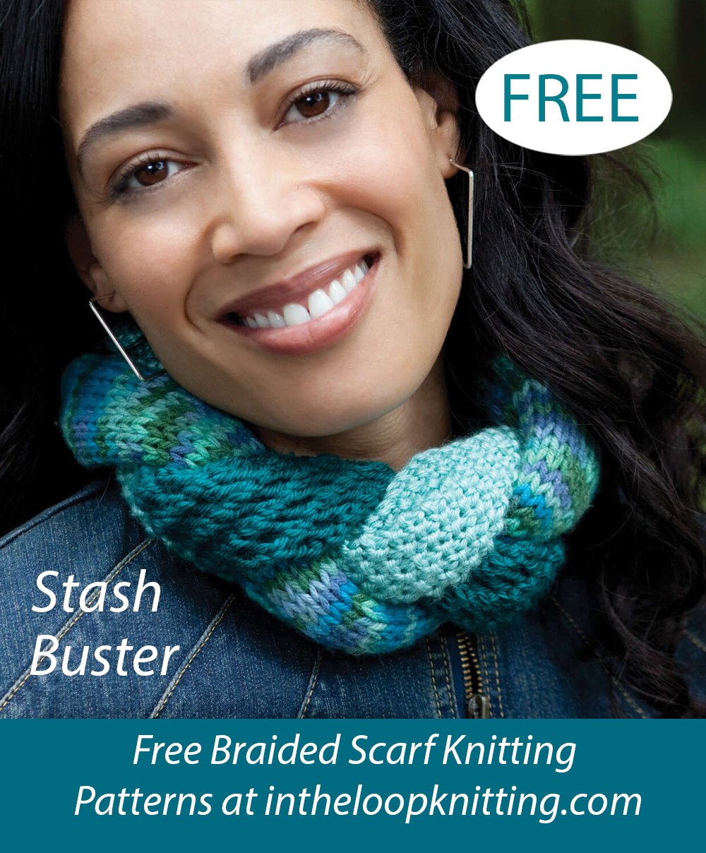 Free Easy Braided Cowl Knitting Pattern