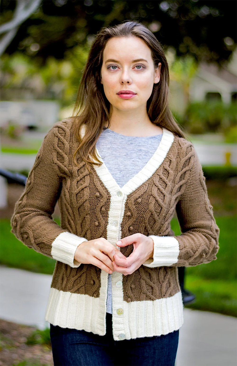 Brails Cardigan Knitting Pattern